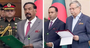 স্পিকার ও ডেপুটি স্পিকারকে শপথ পড়ালেন রাষ্ট্রপতি