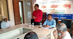 হবিগঞ্জ সদরে এসেড আয়োজিত ডিআর-সিসিএএ প্রকল্পের সমন্বয় সভা