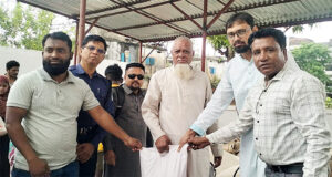 বিশ্বনাথ পৌরসভার দেড় হাজার পরিবার পেল ভিজিএফের চাল