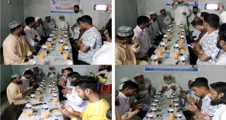 ধর্মপাশায় জাতীয় সাংবাদিক নির্যাতন প্রতিরোধ ফাউন্ডেশনের ইফতার মাহফিল