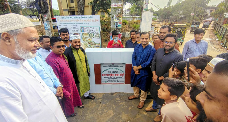শ্রীমঙ্গলে রাস্তা ও কালভার্ট মেরামতের উদ্বোধন