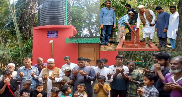বিশ্বনাথে গভীর নলকূপের উদ্বোধন করলেন নিজাম সিদ্দিকী