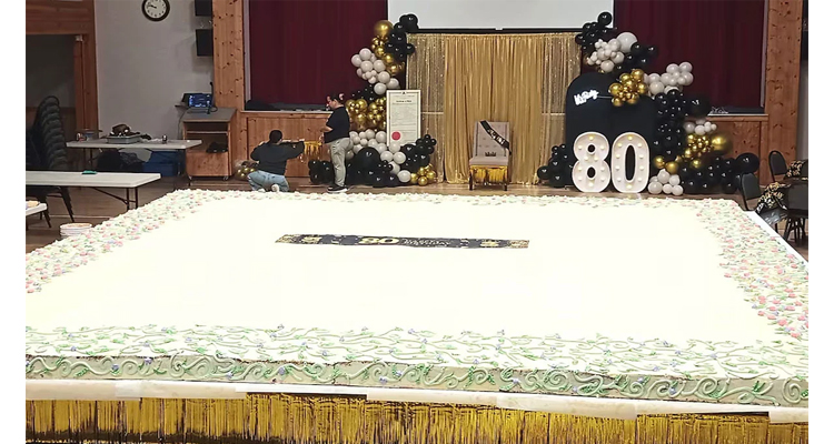 জন্মদিনে ৬ হাজার পাউন্ডের কেক