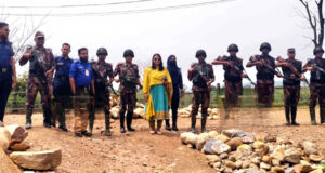 বিপুল পরিমাণ অবৈধ পাথর জব্দ করলো টাস্কফোর্স