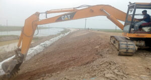 শাল্লায় ১৪৪ ধারা ভঙ্গ করে জোরপূর্বক কাজ করছে ঠিকাদারি প্রতিষ্ঠান