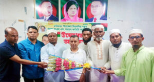 হবিগঞ্জ জেলা পরিষদের নবনিযুক্ত প্রশাসকের সাথে ওলামাদলের সাক্ষাৎ