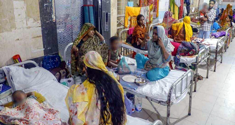 হামের উপসর্গ নিয়ে ২৪ ঘণ্টায় ১০ শিশুর মৃত্যু