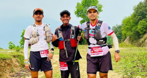 দুর্গম পার্বত্যপথে ১৬০ কিলোমিটার দৌড়ালেন তিন বাংলাদেশি