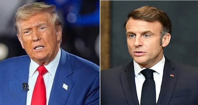 স্ত্রীকে নিয়ে ট্রাম্পের মন্তব্যকে ‘অমার্জিত’ উল্লেখ করে যা বললেন ম্যাক্রোঁ