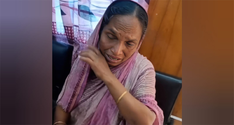 মাধবপুরে মাদকের ছোবল: সন্তানের হাতে অসহায় মায়ের কান্না