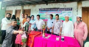 লাখাই প্রাথমিক বিদ্যালয় গোল্ডকাপ ফুটবল টুর্নামেন্টের পুরস্কার বিতরণ