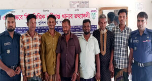 নবীগঞ্জে পুলিশের অভিযানে ৬ পলাতক আসামী গ্রেফতার