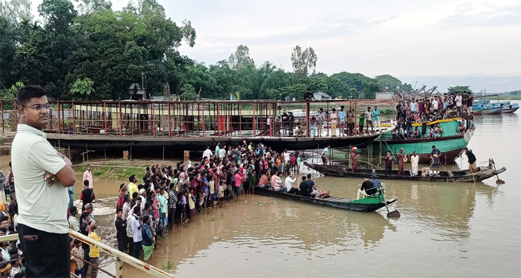 রক্তি নদীর পানিতে ডুবে কাঠ মিস্ত্রি নিখোঁজ, তিন ঘন্টা পর মরদেহ উদ্ধার