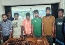 চুনারুঘাটে ট্রান্সফরমার চোরচক্রের ৬ সদস্য গ্রেপ্তার, মালামাল উদ্ধার