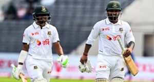 লিটন-তাইজুলের দৃড়তায় স্বস্তি নিয়ে বিরতিতে বাংলাদেশ
