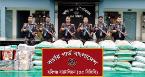 মাধবপুর ভারতীয় অবৈধ ঔষধ, জিরা ও কাঠ জব্দ