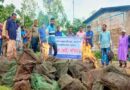 নবীগঞ্জে ৩০টি নিষিদ্ধ চায়না জাল আগুনে পুড়িয়ে ধ্বংস