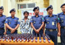 যাত্রীর ছদ্মবেশে ১০০ বোতল ফেন্সিডিল পাচারকালে কারবারি আটক