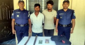 ছাতকে পিকআপ গাড়িতে ডাকাতি, লুন্ঠিত টাকা উদ্ধার: গ্রেফতার ২
