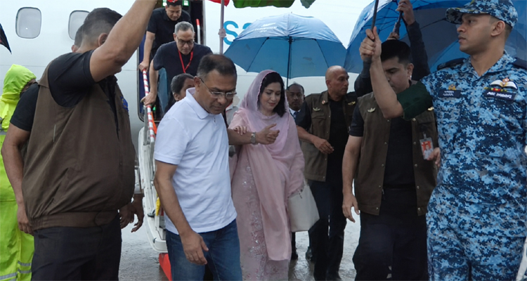 সিলেটে পৌঁছেছেন প্রধানমন্ত্রী তারেক রহমান