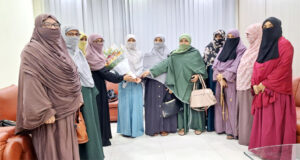 মাহফুজা হান্নান এমপিকে মহিলা জামায়াতের সংবর্ধনা
