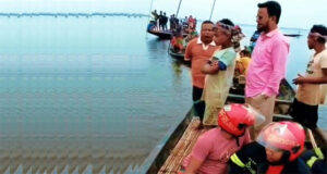 লাখাইয়ে কালবৈশাখী ঝড় ও বজ্রপাতের কবলে পড়ে নদীতে নিখোঁজ ১