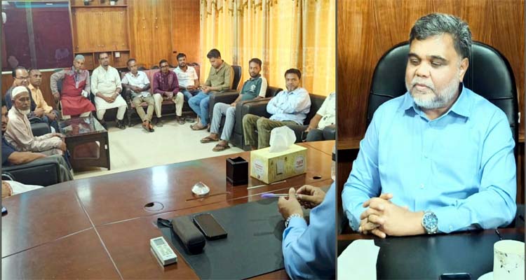 বড়লেখায় দলীয় নেতাদের সাথে নাসির উদ্দিন আহমেদ এমপি’র মতবিনিময়