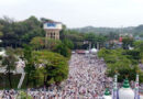 সিলেটের ঐতিহাসিক শাহী ঈদগাহে লাখো মুসল্লির ঢল