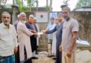 বিশ্বনাথে রাস্তা পাকাকরণে আর-রাহমান এডুকেশন ট্রাস্টের নগদ অর্থ প্রদান
