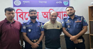 লাখাইয়ে ইয়াবা ট্যাবলেটসহ মাদক ব্যবাায়ী গ্রেফতার