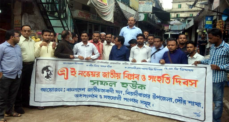 তৃণমূল রাজনীতি থেকে জেলা যুবদলের সহ-সভাপতি হোসেন আহমদ দোলনের পথচলা