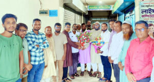 সচেতন নাগরিক পরিষদের সংবর্ধনায় সিক্ত শান্তিগঞ্জ প্রেসক্লাব