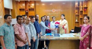 বালাগঞ্জের নবাগত ইউএন’র সাথে উপজেলা সহকারী শিক্ষক সমিতির সৌজন্য সাক্ষাৎ