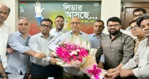 যুবদলের কেন্দ্রীয় কমিটির নেতাদের শুভেচ্ছা জানাল ঢাকা মহানগর উত্তর যুবদল