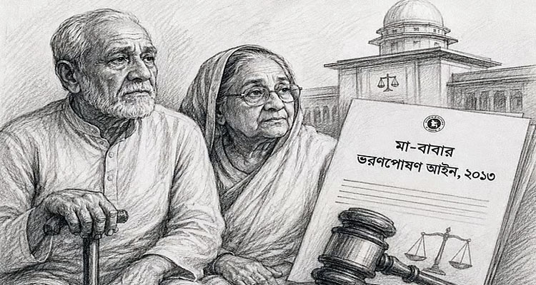 কী আছে পিতা–মাতার ভরণপোষণ আইনে