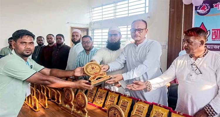 শান্তিচক্র ব্লাড সোসাইটির প্রতিষ্ঠাবার্ষিকীতে নতুন কমিটি ঘোষণা