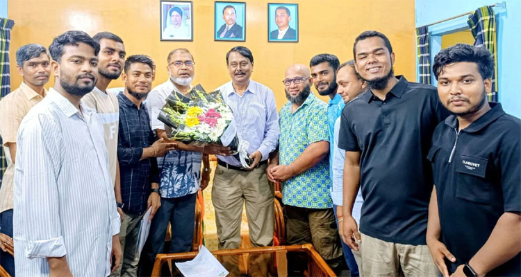 কলিম উদ্দিন আহমেদ মিলন এমপি’র সাথে বেকা সুনামগঞ্জ ইউনিটের সৌজন্য সাক্ষাত