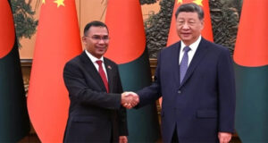 চীনের প্রেসিডেন্টের সঙ্গে প্রধানমন্ত্রী তারেক রহমানের বৈঠক