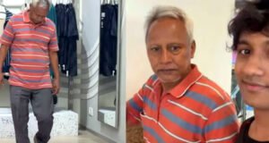 প্রথম আয়ে বাবাকে উপহার দিয়ে প্রশংসায় ভাসছেন যুবক