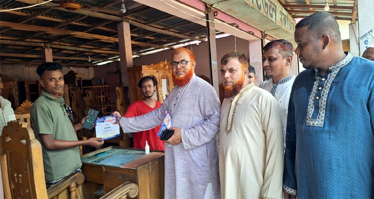 সিলেট বিভাগীয় সমাবেশ সফলের লক্ষ্যে বিশ্বনাথে লিফলেট বিতরণ