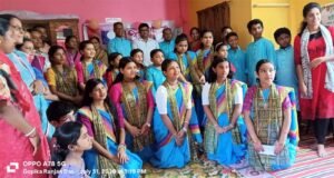 আবৃত্তি সংগীতে বর্ষা বরণ অনুষ্ঠান অনুষ্ঠিত