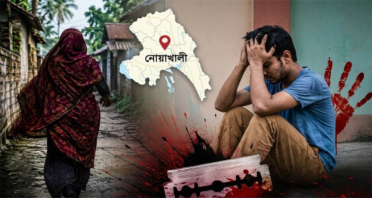নোয়াখালীতে ভাতিজার গোপনাঙ্গ কেটে পালালো চাচি