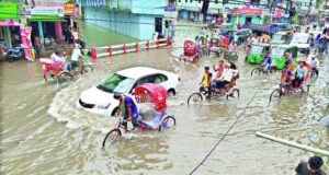 ভারী বৃষ্টি ও উজানের ঢলে সিলেটসহ ১৪ জেলায় বন্যার শঙ্কা