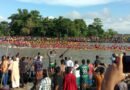 বিয়ানীবাজারে উৎসবমুখর পরিবেশে জমজমাট নৌকাবাইচ