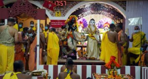 সিলেটে শুক্রবার বর্ণাঢ্য আয়োজনে বলরাম জয়ন্তী ও ঝুলনযাত্রার সমাপনী