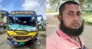 নবীগঞ্জে পিকআপ-বাসের মুখোমুখি সংঘর্ষে ব্যবসায়ী নিহত