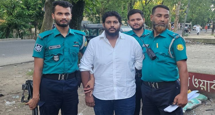 চন্ডিপুল থেকে যুবলীগের সহকারী সম্পাদক রাহাত আহমেদ চৌধুরী গ্রেপ্তার