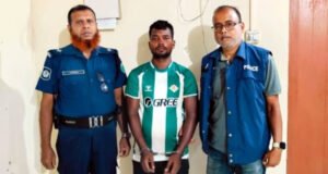 মাধবপুরে মাদক মামলার পরোয়ানাভুক্ত আসামি গ্রেফতার