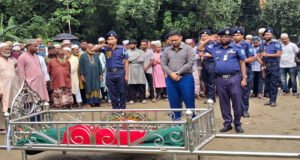 নবীগঞ্জে রাষ্ট্রীয় মর্যাদায় বীর মুক্তিযোদ্ধা আব্দুর রশিদের দাফন সম্পন্ন
