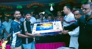 আজমিরীগঞ্জে মোটরসাইকেল ফুটবল টুর্নামেন্টের ফাইনাল অনুষ্ঠিত